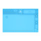 Relife RL-160B - Tapis en silicone multifonction + base en aluminium pour microscope
