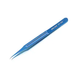 Relife RT-15D - Titanium Alloy Pincette with Curved Tip (140mm)
