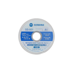 Sunshine SS-051 - Fil pour séparer les écrans LCD (0.03mm x 100M)