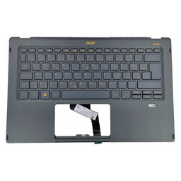 Acer Swift 5 SF514-55T - Cache C (accoudoir) + clavier CZ/SK - 77033669 Genuine Service Pack