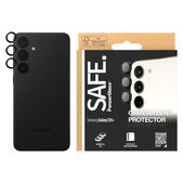 Protection d'objectif de caméra pour Samsung Galaxy S24+, Noir, SAFE by PanzerGlass