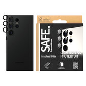 Protection d'objectif de caméra pour Samsung Galaxy S24 Ultra, Noir, SAFE by PanzerGlass