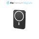 FixPremium - MagSafe PowerBank avec Support 5000mAh, noir