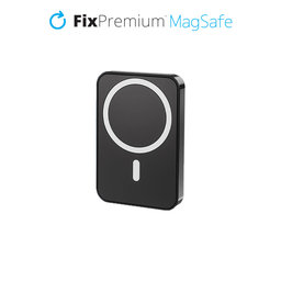 FixPremium - MagSafe PowerBank avec Support 10 000mAh, noir