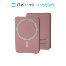 FixPremium - MagSafe PowerBank 5000mAh, rose