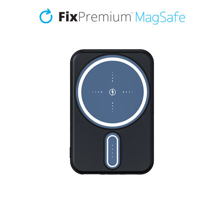 FixPremium - MagSafe PowerBank Pro 10 000mAh, noir