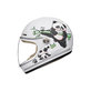 Casque enfant pour trottinette électrique et vélo (46–52 cm) (Panda)