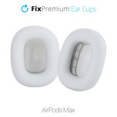 Coussinets de rechange pour Apple AirPods Max (Eco-Leather), blanc