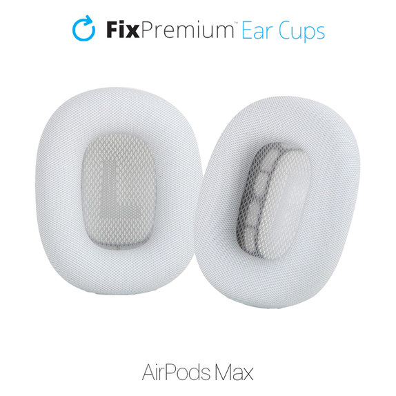 Coussinets de rechange pour Apple AirPods Max (Eco-Leather), blanc