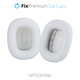 FixPremium - Écouteurs de Remplacement pour Apple AirPods Max (Eco-Leather), blanc