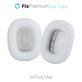 Coussinets de rechange pour Apple AirPods Max (Eco-Leather), blanc