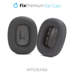 FixPremium - Écouteurs de Remplacement pour Apple AirPods Max (Eco-Leather), space gray