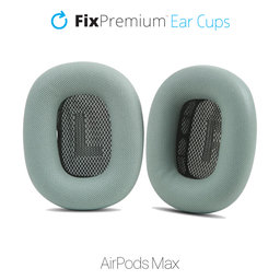 FixPremium - Écouteurs de Remplacement pour Apple AirPods Max (Eco-Leather), vert