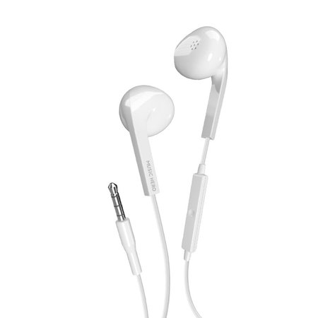 Music Hero - Casque PRISM, 3.5mm jack, blanc