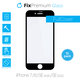 FixPremium FullCover Glass - Verre trempé pour iPhone 7, 8, SE 2020 & SE 2022 (10 Pack)