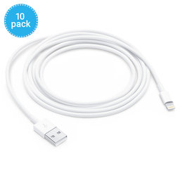 Apple - Lightning / USB Câble (2m) - MD819ZM/A (bulk) (10 Pack)