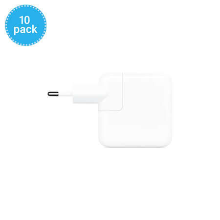 Apple - 30W USB-C Adaptateur de charge - MY1W2ZM/A (10 Pack)