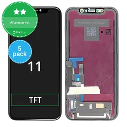 Apple iPhone 11 - Écran LCD + Écran tactile + Cadre TFT (5 Pack)