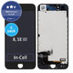 Écran 5 Pack In-Cell pour iPhone 8, SE (2020), SE (2022), Black, Tactile avec cadre, FixPremium