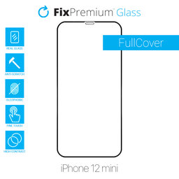 FixPremium FullCover Glass - Verre trempé pour iPhone 12 mini