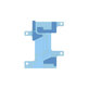 Samsung Galaxy Z Flip 6 F741B, 7 FE F761B - Adhésif pour Batterie (Supérieur) - GH02-25970A Genuine Service Pack