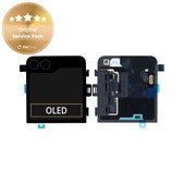 Samsung Galaxy Z Flip 6 F741B - Écran LCD + Écran tactile + Cadre (Externe) (Crafted Black) - GH97-30012E Genuine Service Pack