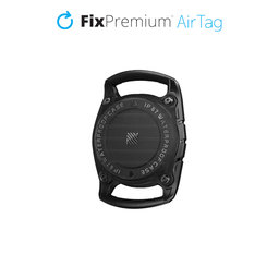 FixPremium - Collier AirTag pour chiens et chats, noir