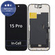 Écran In-Cell FHD pour iPhone 15 Pro, Tactile avec cadre, FixPremium