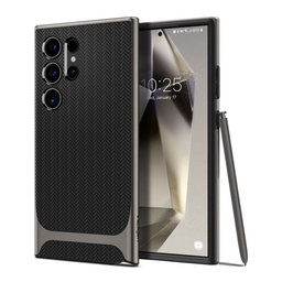 Spigen - Étui Neo Hybrid pour Samsung Galaxy S24 Ultra, Gunmetal