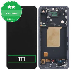 Samsung Galaxy A55 A556B - Écran LCD + Écran tactile + Cadre (Awesome Iceblue) TFT