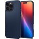 Spigen - Étui Liquid Air pour iPhone 16 Pro Max, navy blue