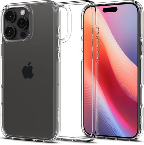 Spigen - Étui Ultra Hybrid pour iPhone 16 Pro Max, crystal clear