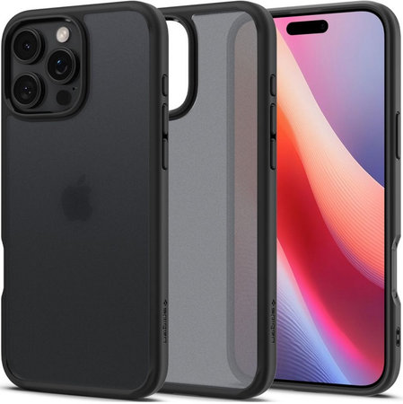 Spigen - Étui Ultra Hybrid pour iPhone 16 Pro Max, frost black