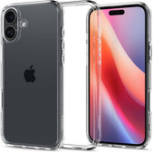 Spigen - Étui Ultra Hybrid pour iPhone 16 Plus, crystal clear