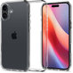 Spigen - Étui Ultra Hybrid pour iPhone 16 Plus, crystal clear