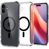 Spigen - Étui Ultra Hybrid avec MagSafe pour iPhone 16 Plus, noir