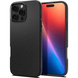 Spigen - Étui Liquid Air pour iPhone 16 Pro, matte black