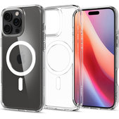 Spigen - Étui Ultra Hybrid avec MagSafe pour iPhone 16 Pro, blanc