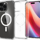 Spigen - Étui Ultra Hybrid avec MagSafe pour iPhone 16 Pro, blanc