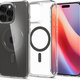 Spigen - Étui Ultra Hybrid avec MagSafe pour iPhone 16 Pro, noir