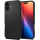 Spigen - Étui Liquid Air pour iPhone 16, matte black