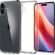 Spigen - Étui Ultra Hybrid pour iPhone 16, crystal clear