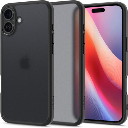 Spigen - Étui Ultra Hybrid pour iPhone 16, frost black