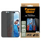 Verre trempé UWF Privacy avec applicateur pour iPhone 16/15, Noir, PanzerGlass