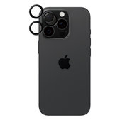 PanzerGlass - Couvercle de Protection d'Objectif d'Appareil Hoops pour iPhone 16 Pro et 16 Pro Max, noir