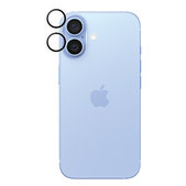 PanzerGlass - Couvercle de Protection d'Objectif d'Appareil Hoops pour iPhone 16 et 16 Plus, transparent