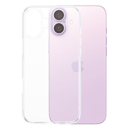 PanzerGlass - Étui HardCase pour iPhone 16 Plus, transparent