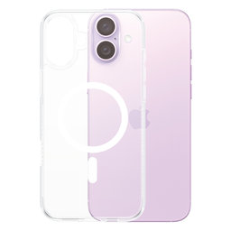 PanzerGlass - Étui HardCase avec MagSafe pour iPhone 16 Plus, transparent