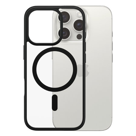 PanzerGlass - Étui HardCase avec MagSafe pour iPhone 16 Pro, noir