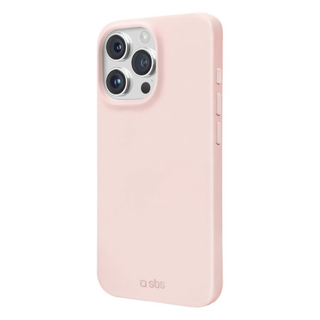 SBS - Étui Instinct pour iPhone 16 Pro, rose